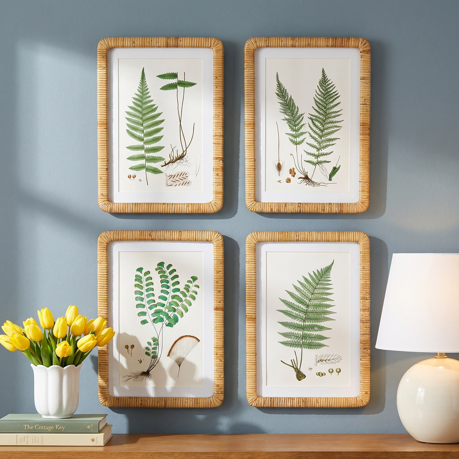 Eifa "Forest Fern" 4-Piece Print Set