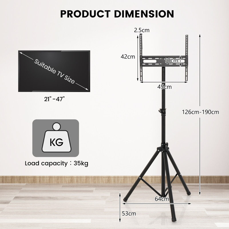 Unfinished TV Stand for TVs up to 48"