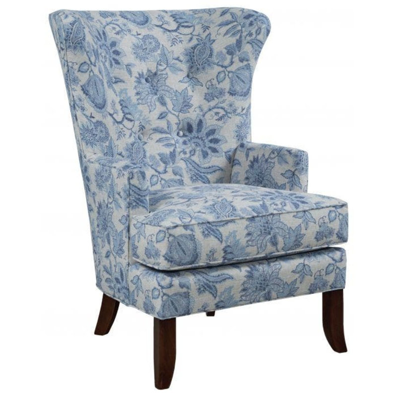 Austin 28 inches W Wingback Chair, Tobacco, Parchment (8794 70)