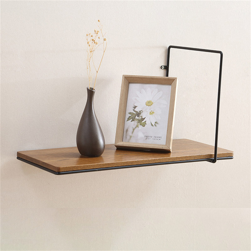 Tablette flottante en bois Sqanzey