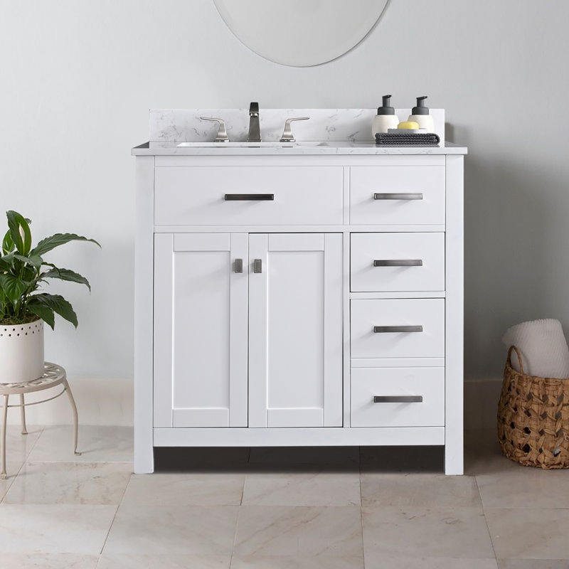 Ensemble de meuble-lavabo simple 36 po Pisani