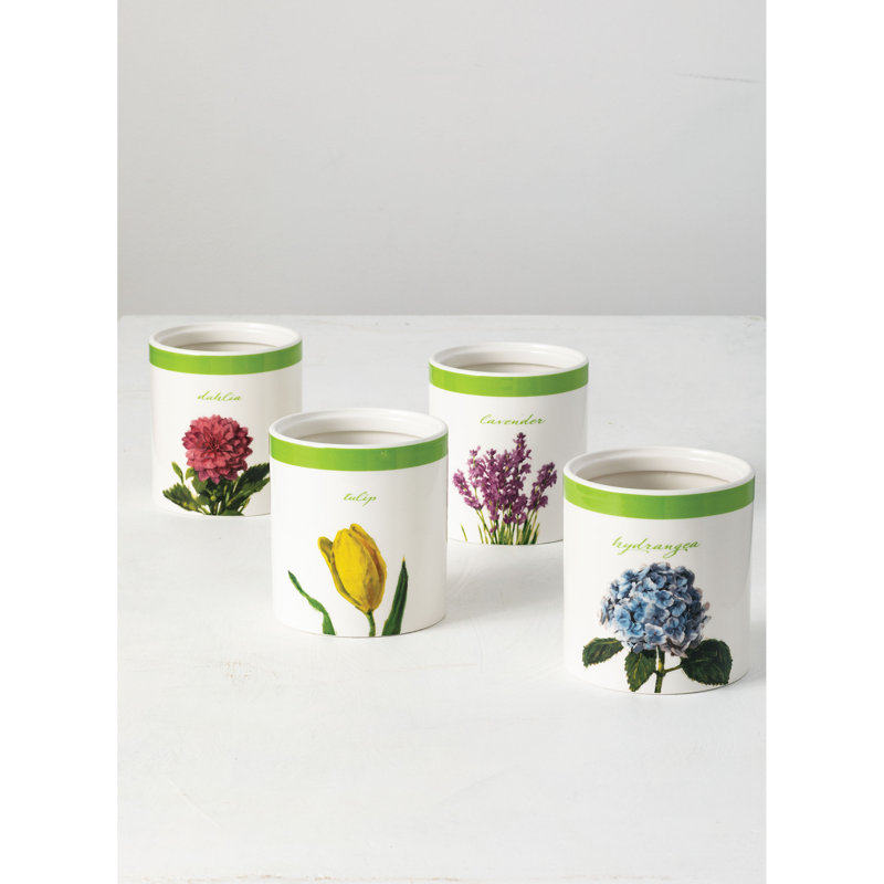 Contenant à fleurs - ensemble de 4