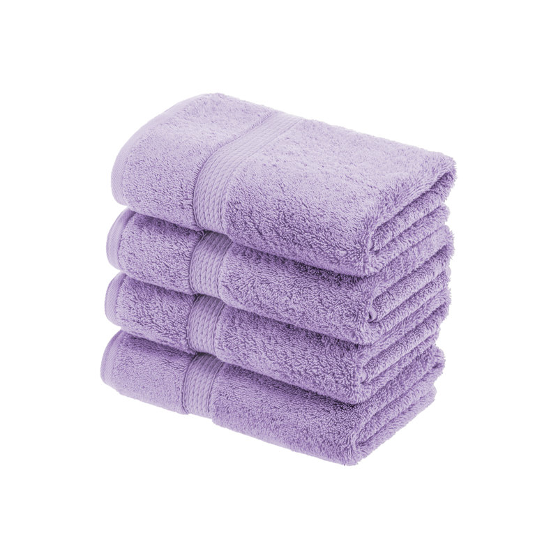 Coton luxueux et hautement absorbant Renata, Mauve