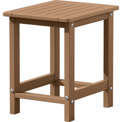 Table d'appoint d'extérieur résistante aux intempéries pour l'extérieur