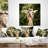 Giraffe Head Back View - Animal Printed Pillow-29516805-29516809