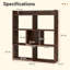 90cm H x 80cm W Standard Bookcase-1155338110
