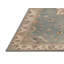 Tapis gris Tabriz lavable à la machine-1759083395