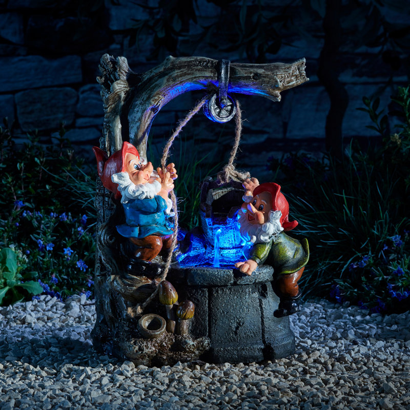 Crossville Outdoor Fountain with Lights