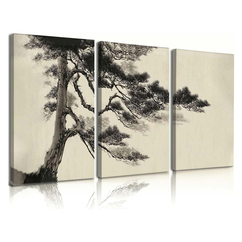 3 Piece Wrapped Canvas Wall Art