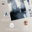 «Gray Matter Canvas», art abstrait bleu par Art Remedy-107455710-107455684