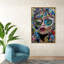 « Timing is Everything » par Oliver Gal - reproduction d'art graphique encadré sur toile-580082346-580082351-642361561