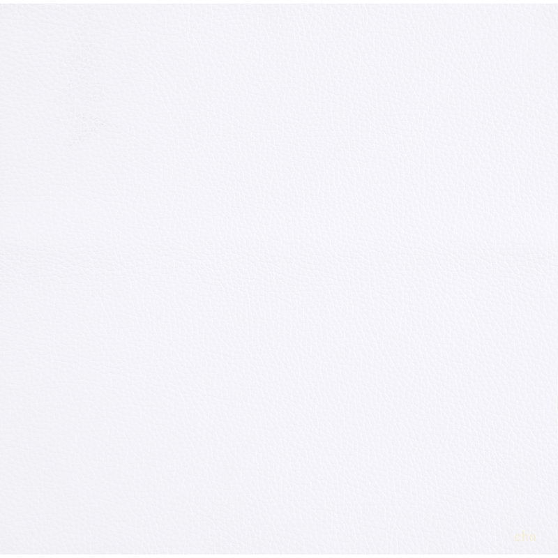 Causeuse en cuir véritable Global Global, Blanc