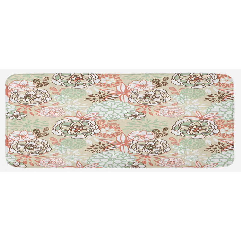 Tapis de cuisine rétro rétro