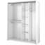 Babig 2 Door Manufactured Wood Wardrobe