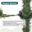 Pre-Lit Slim Green Spruce Christmas Tree-1797512711