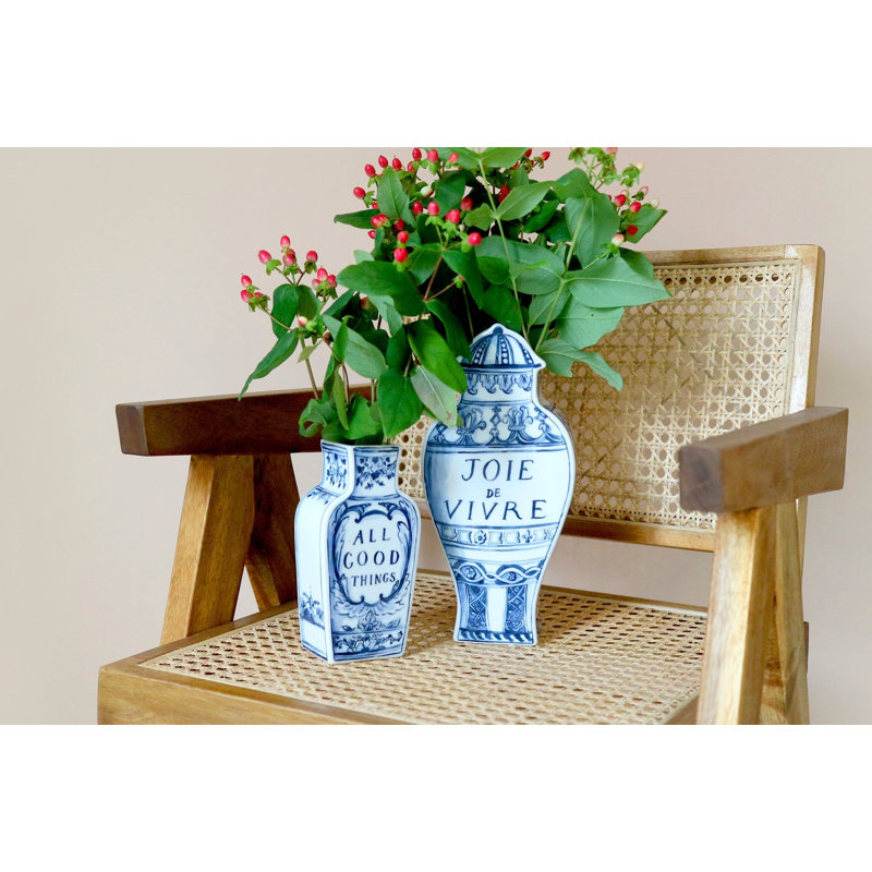 Well Versed Ceramic Table Vase