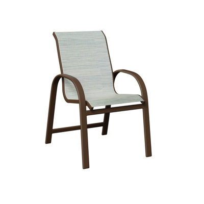 Chaise berçante en aluminium Mesquite de Berlin Berlin avec tissu en toile Martinique