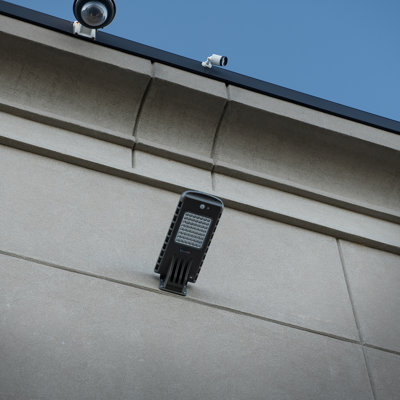 12W Solar Security & Area Light with Motion Sensor and Timer