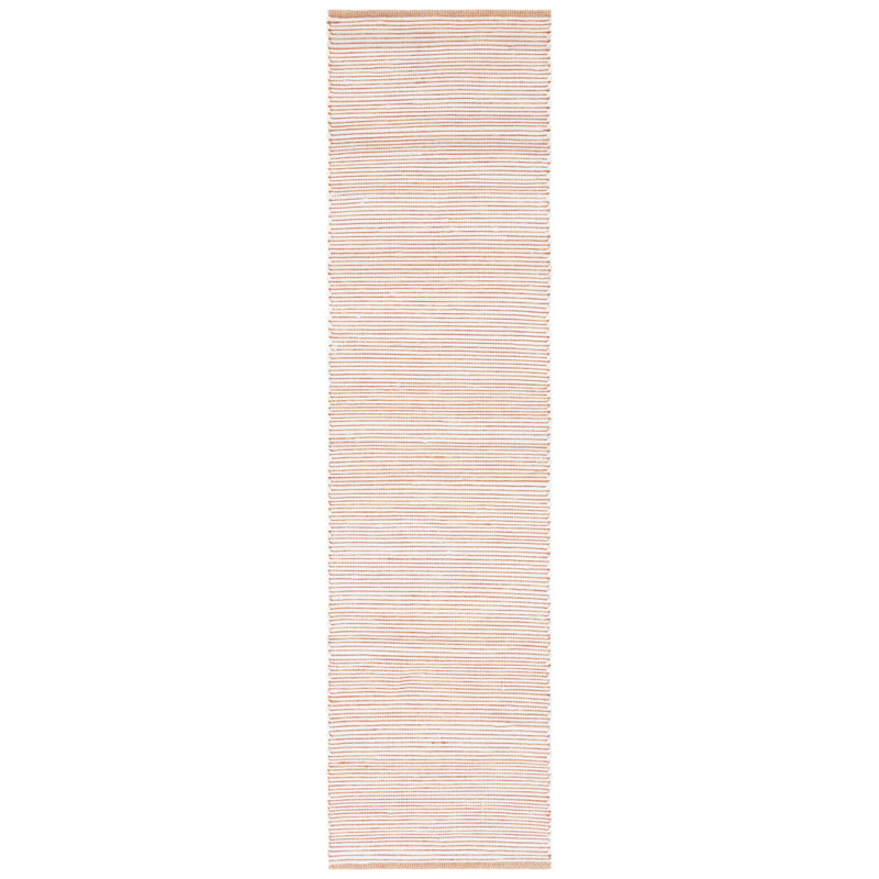 Tapis en coton à tissage plat Tyquan, Tapis de couloir 2 pi 3 po x 9 pi