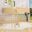 Lit mezzanine en bois avec garde-corps de sécurité et amplement d'espace sous le lit-131267456-131267458