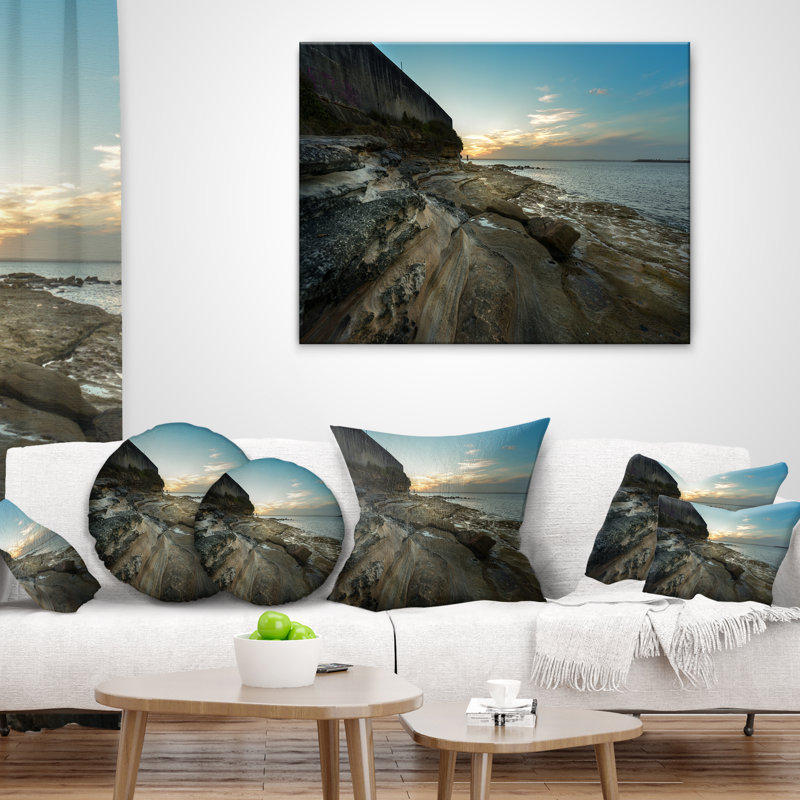 Coussin Rocky Sydney Beach View - Sea & Shore