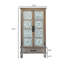 Grande armoire de rangement 55,12 po - Buffet en bois rustique