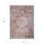Tapis oriental lavable intérieur gris 8 pi x 10 pi