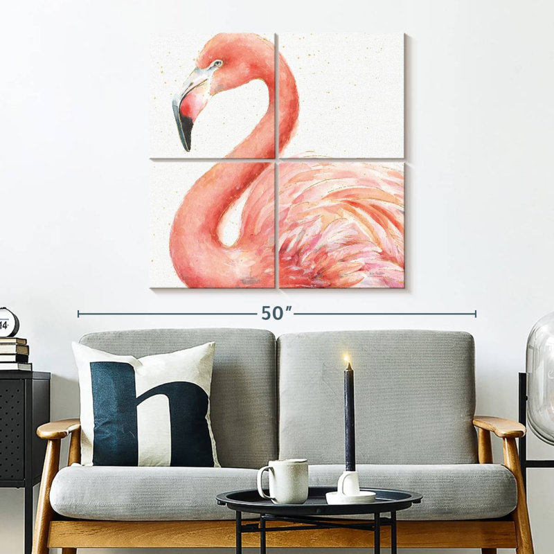 Brampt Gracefully Pink III, 32" H x 32" W