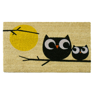 Tapis antidérapant Malibu Affection Owl 30 po x 18 po