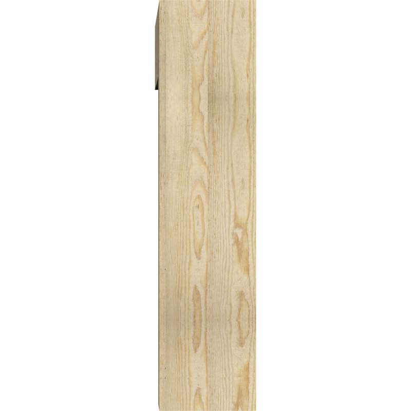 Support pour scie rugueuse avec support décalé, l 8 po x P 26 po x H 34 po, sapin Douglas, 34 x 26