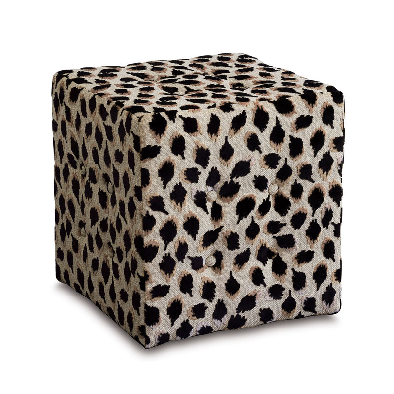 Ocelot Upholstered Ottoman