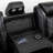 Alvon 3 Pieces of Storage Arm Vegan Leather Power Reclining Sofa Set with Lighting