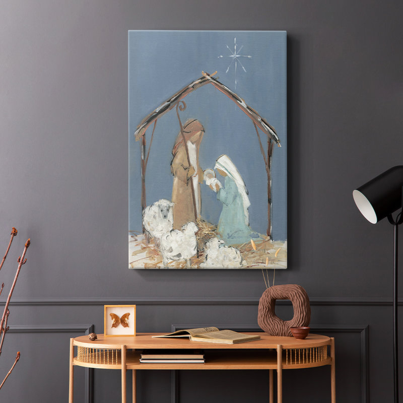 Crèche Twilight - Cavas enveloppés de galerie, 48" H x 32" W