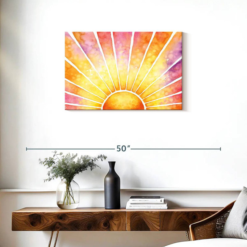 Oberle The Sun Will Come Out, 20" H x 30" W