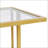 Golden Side Table