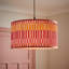 Sulai Cotton Blend Drum Lamp Shade ( Slip-On )-1621550235