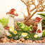 Statue de jardin Deona Frog