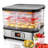 5 Tray Food Dehydrator Food Dryer with Digital Timer&Temp Control for Beef Jerky,Fruits,Vegetables