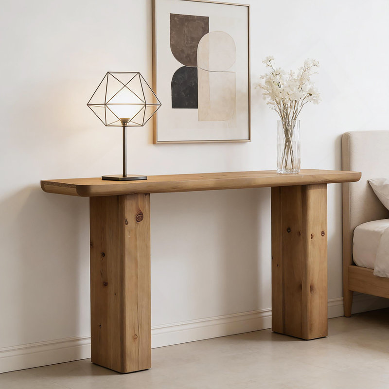 Table de bout, console et canapé uniques