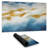 Abstract clouds - 14.00"x24.25" Desk mat
