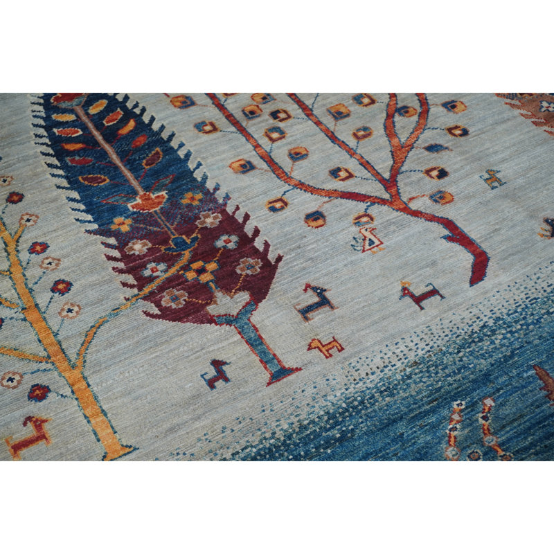 One-of-a-Kind 8' X 9'6" Hand Knotted Area Rug