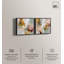 Swirl of Joy Set Canvas Print Neutral Wall Decor Set by Art Remedy, Black Frame, 12 x 12-1563264383-1563264356