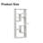 Jovontae Geometric Bookcase