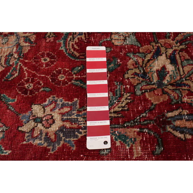 Tapis rouge Antalya 9 pi 6 po x 12 pi 3 po