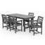 Ensemble de salle à manger rectangulaire d'extérieur résistant aux intempéries L 66,9 "L 66,9" Reata-560812730