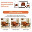 Chaise d'appoint rembourrée 31 po Mid-Century-133591820