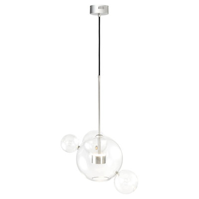 Luminaire suspendu 2 lumières Sattelite