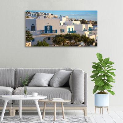 Mykonos Greece - Wrapped Canvas Print