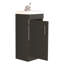 Lavabo pour salle de bain Jozz, noir
