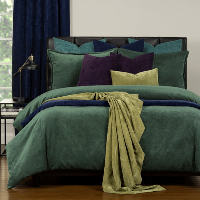 Velvet Channel Duvet Cover & Insert
